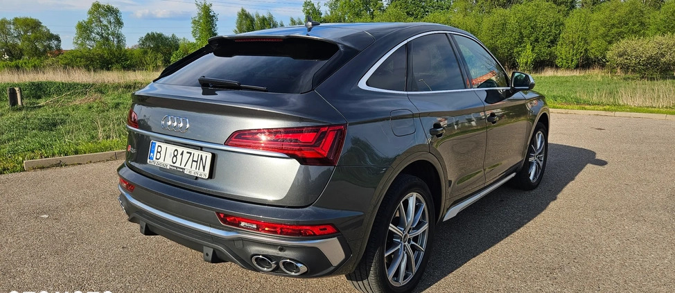 Audi SQ5 cena 214000 przebieg: 26000, rok produkcji 2021 z Białystok małe 781